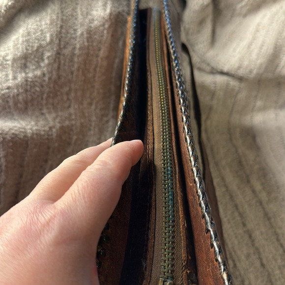 WOW!!! Genuine Alligator Very Vintage Bag/Satchel - Picture 6 of 13